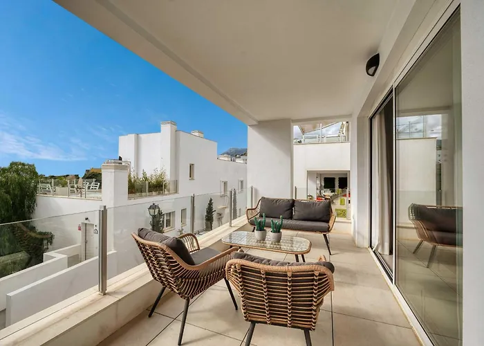 3105 Luxury With Terrace In Monteros Daire *